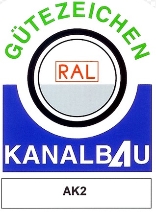 RAL Gütezeichen Kanalbau AK2
